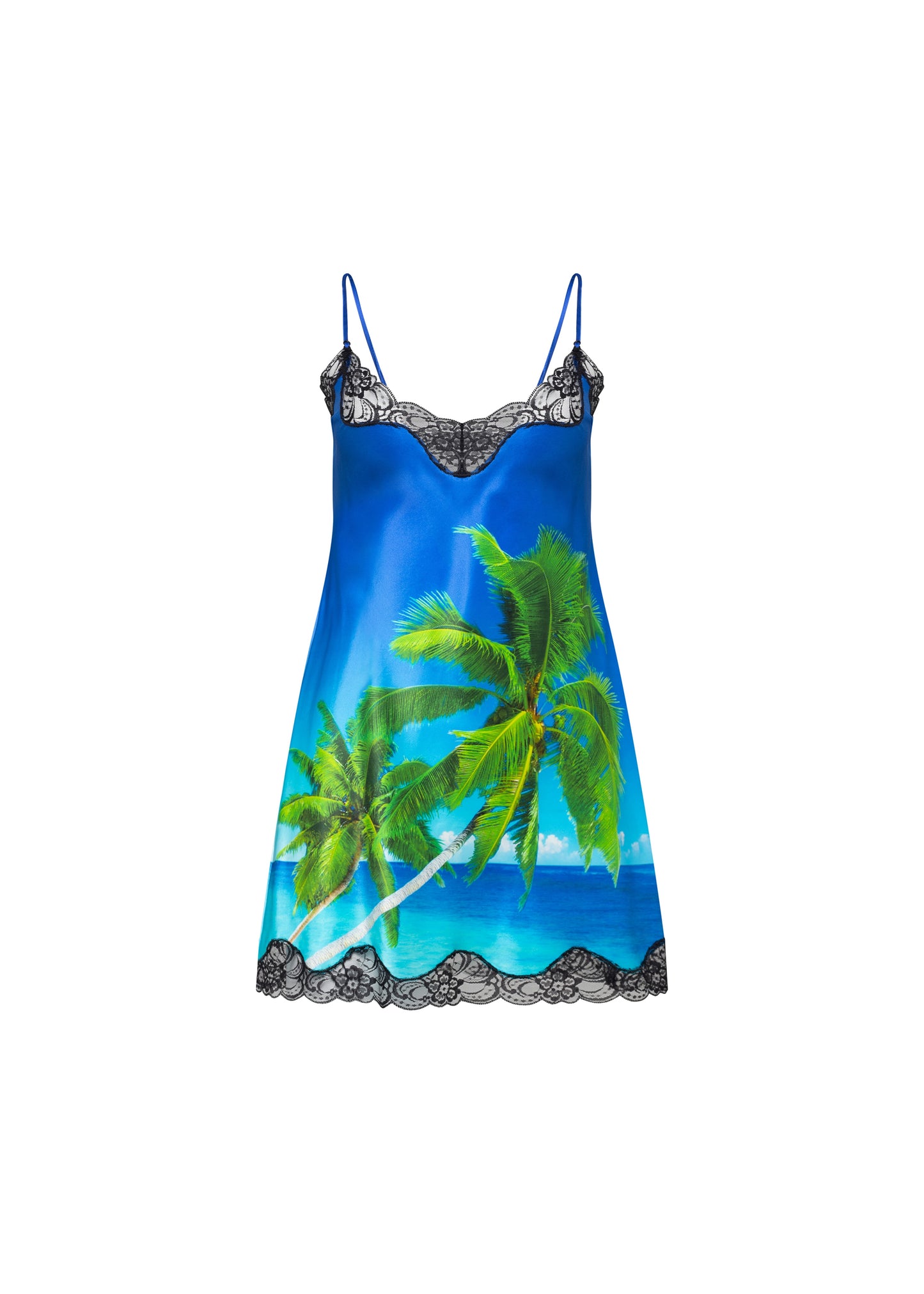 PARADISE SILK SLIP DRESS