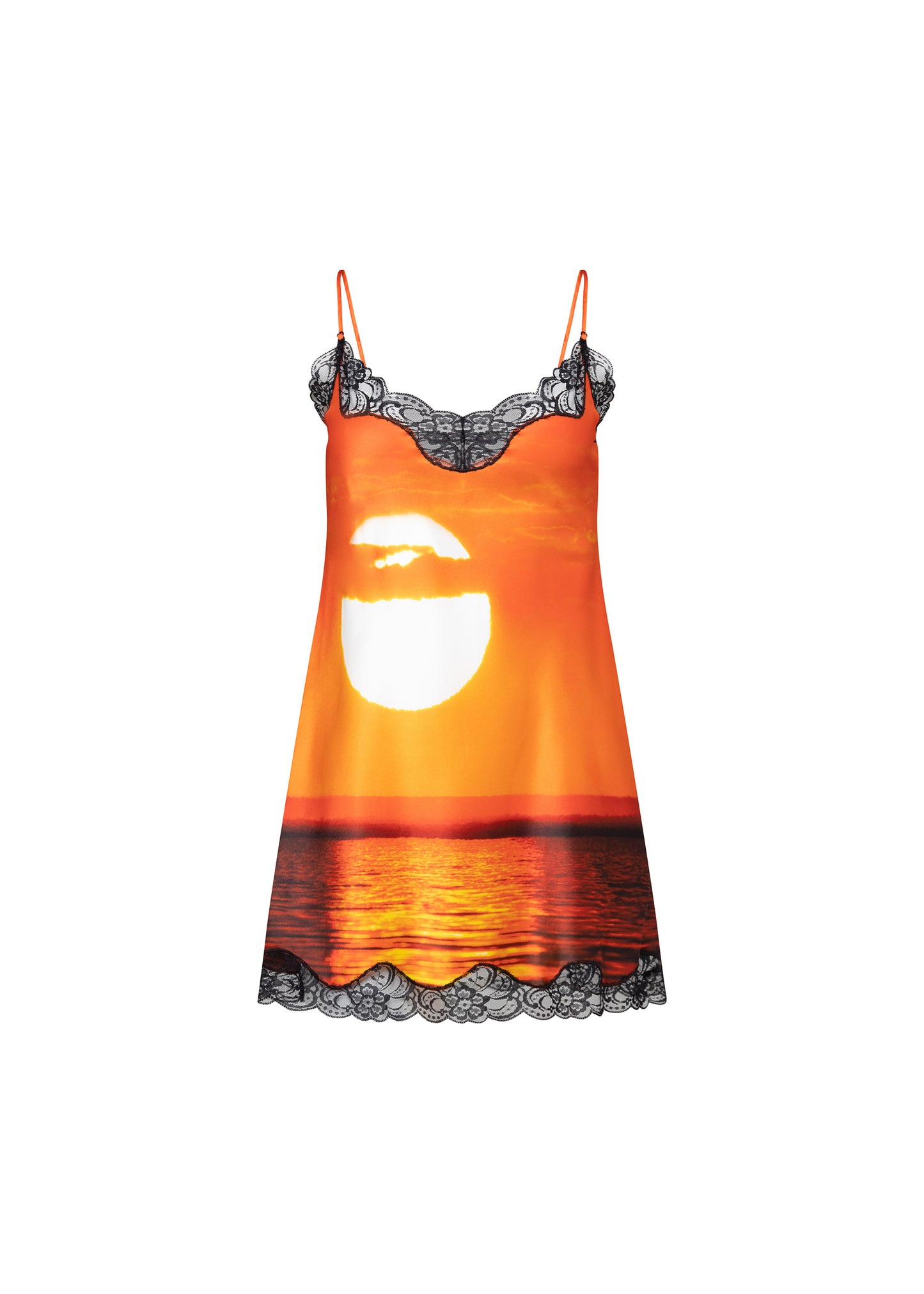 SUNSET SILK SLIP DRESS
