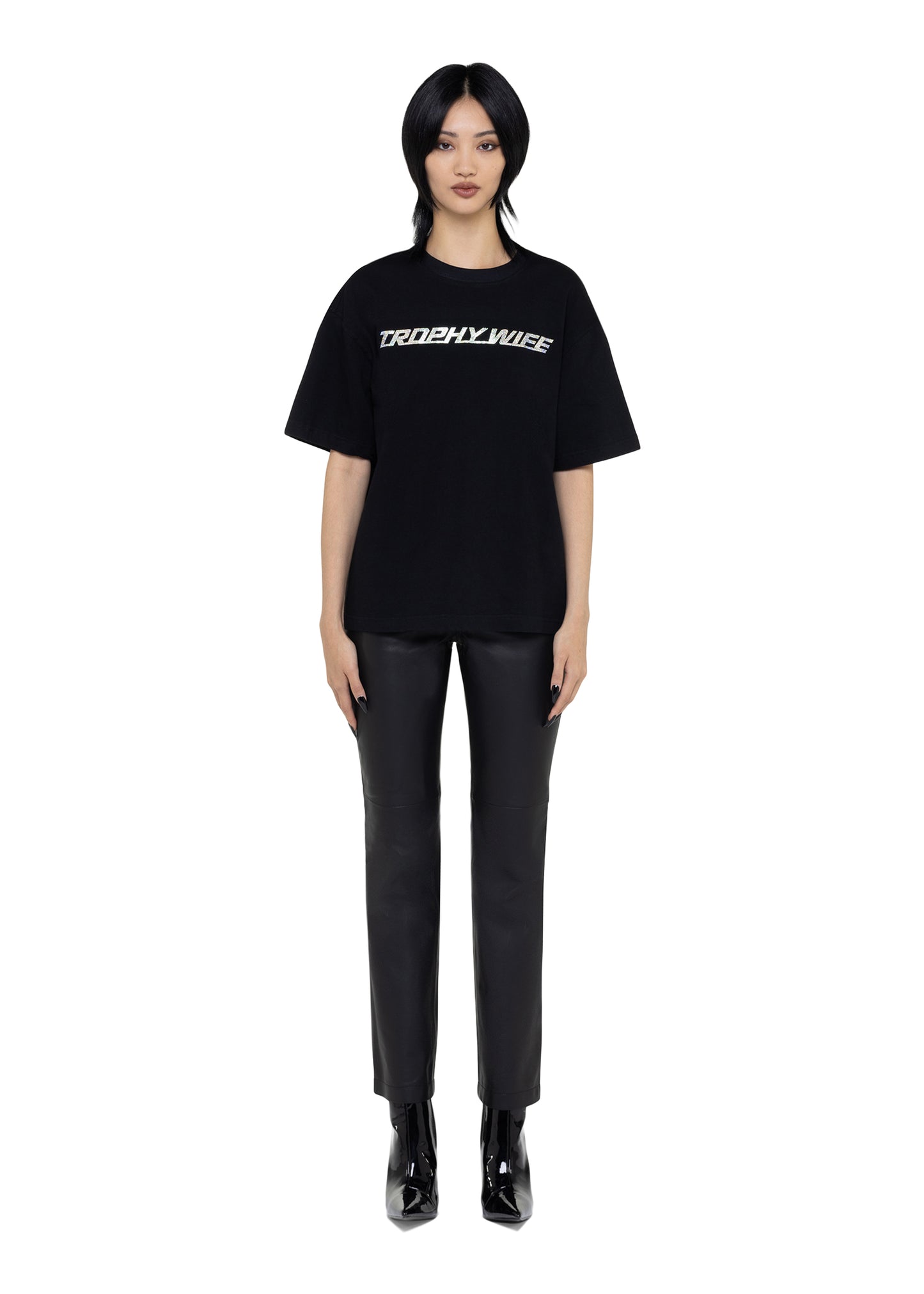 CRYSTAL LOGO T-SHIRT