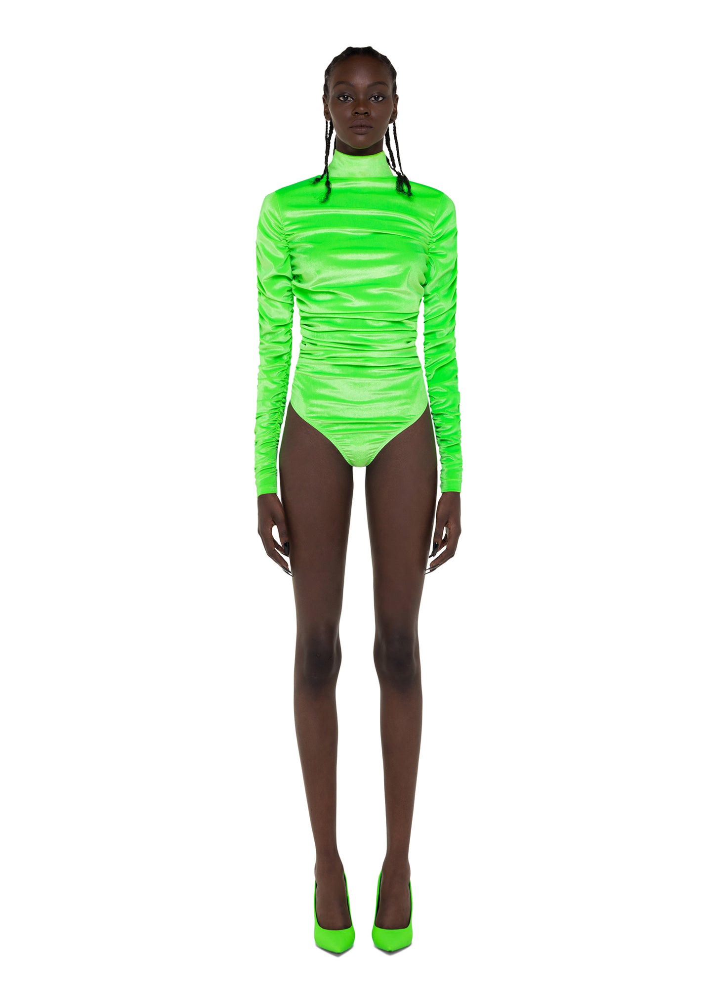 WASABI VELVET BODYSUIT