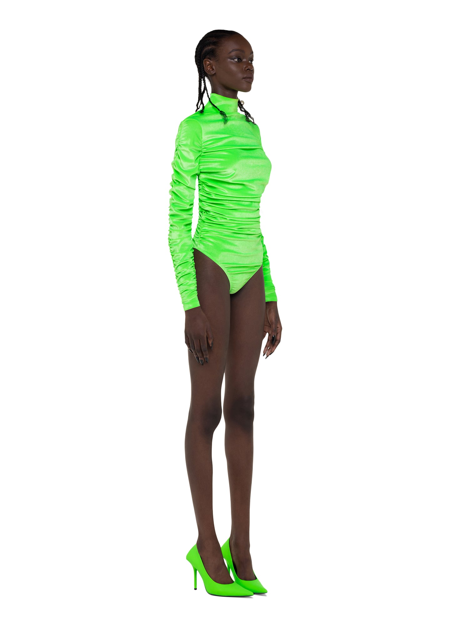 WASABI VELVET BODYSUIT