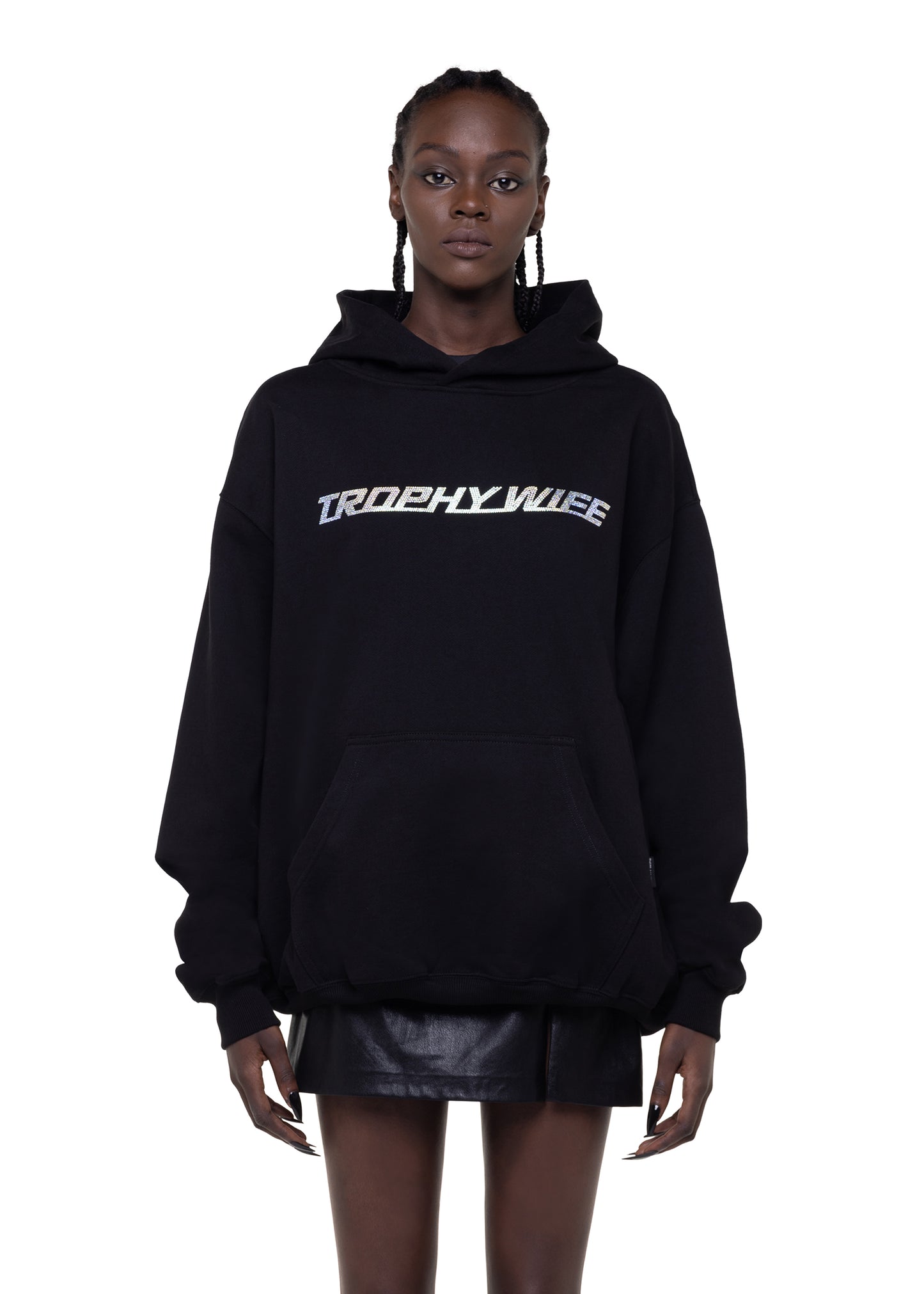 CRYSTAL LOGO HOODIE